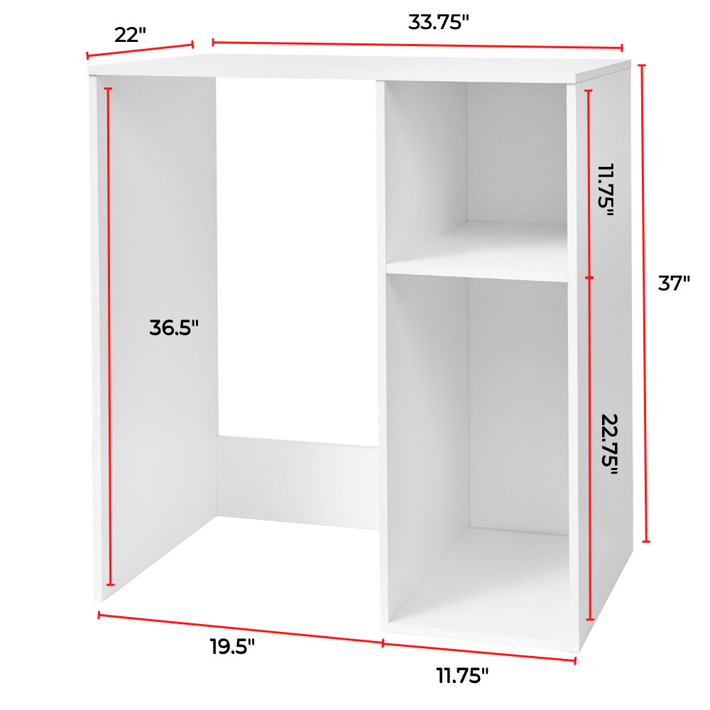 Latitude Run® Burdman 36.75" H x 33.75" W x 22" D Yak About It Mini